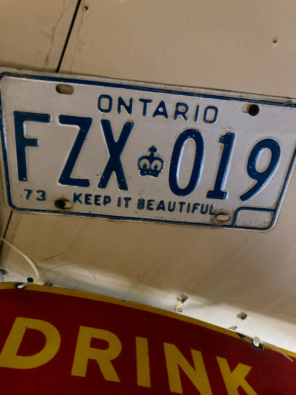 Ontario license plates in Arts & Collectibles in Prince Albert - Image 4