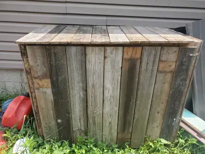 Wooden Storage Box/ garbage bin, View more