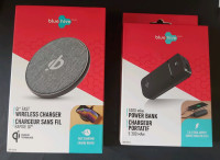 Brand new wireless charger & power bank
Fast charger blue hive 