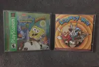 SpongeBob PS1/Looney Tunes CD