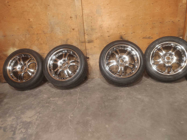 5×100 Wheels and Tires  in Tires & Rims in Lethbridge - Image 3
