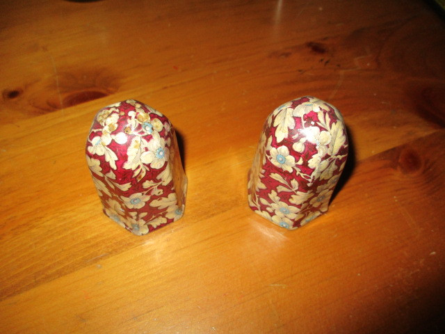 Chintz Salt and Pepper in Arts & Collectibles in Bedford
