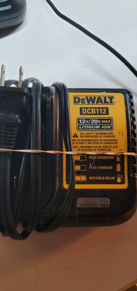 DEWALT DCB112 12-Volt / 20-Volt MAX Lithium-Ion Battery Charger