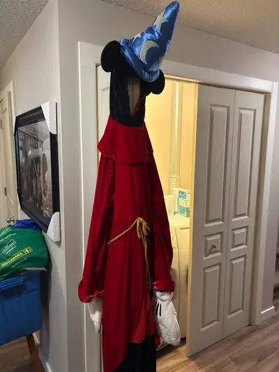 Get ready to bring the magic of Disney to life with this Mickey Mouse Fantasia Sorcer’s Apprentice c...