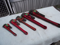 5PCS PIPE WRENCHES