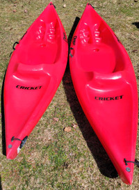 Pair of Dimension "Cricket" Kayaks
