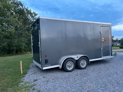 Selling a 2021 ideal cargo enclosed trailer, trailer is in great shape with lots of upgrades. Clear...