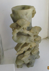 Soap Stone  Carving - Intricate Asian Influenced