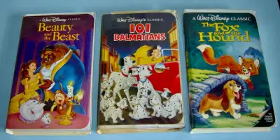 Walt Disney VHS Black Diamond Edition Classics, View more