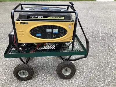 Kipor generator with the cart