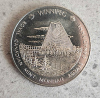 ROYAL CANADIAN MINT MEDALLION COIN TOKEN Ottawa Winnipeg
