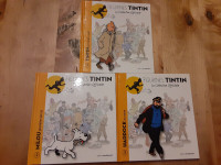 3 livres de la collection officielle Figurines TINTIN