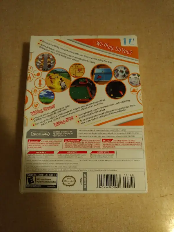 Nintendo Wii Sealed Wii Play With Remote, Super Mario Galaxy in Nintendo Wii in Ottawa - Image 3