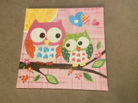 Owl Canvas Wall Art