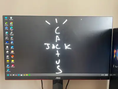 Everything works great amazing fast monitor perfect for work or gaming