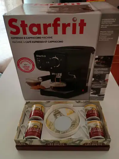 Machine à café espresso Starfrit, View more