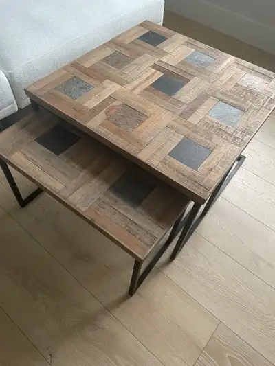 nesting coffee tables from structube, View more