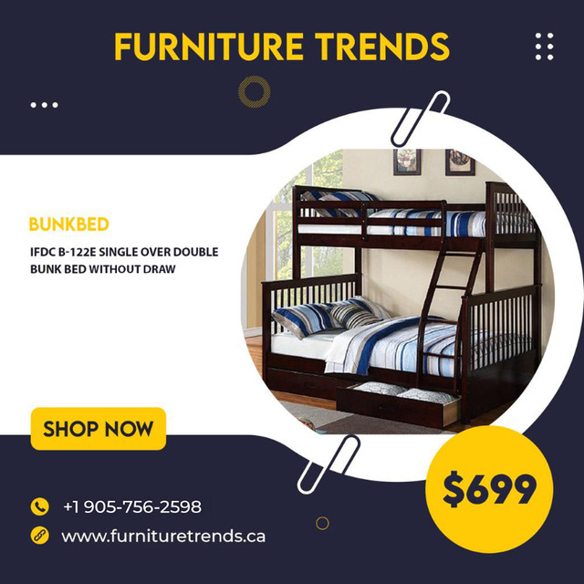Brand New Bunk Beds Starts From $499.99 in Beds & Mattresses in Belleville - Image 3