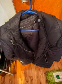 Women’s black Point Zero jacket with hood size 3x for $50