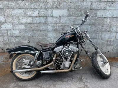 Harley Davidson 1977 FXSTC 1990 EVO