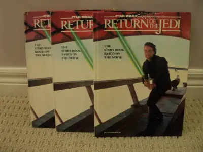 Vintage Star Wars Return of The Jedi Storybook Hardcover 1983, View more