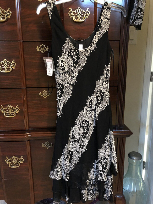 Dress Barn black and white dress sequin work NEW! in Women's - Dresses & Skirts in Ottawa - Image 2