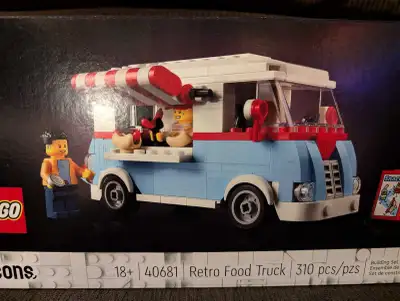New Lego GWP 40681 Free Delivery Icons Retro Food Truck VIP set, View more