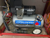 Large Campbell Hausfeld Canadian Series Air Compressor