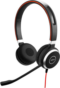 Jabra Evolve 40 MS Professional Wired Headset, Stereo