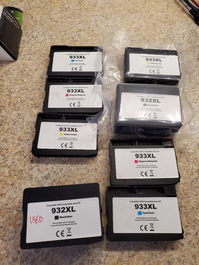 HP printer ink - 932XL and 933XL, View more