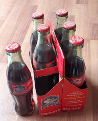 Coca Cola Coke collectors bottle final game maple leaf gardens