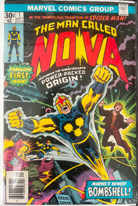 Nova #1-15 1st appearance and origin of Nova  Marvel 1976