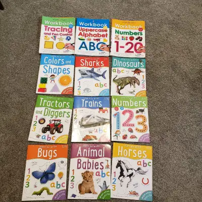 Wipe&clean tracing workbooks , View more
