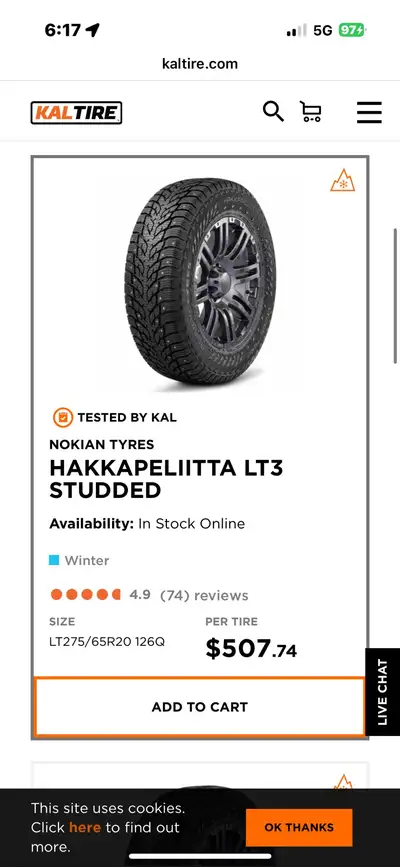 All tires are at 80% or more. They are mounted on lariat, blackout wheels with oem sensors, and come...