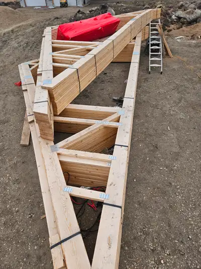 Rafters package New for a shop 30x50, View more