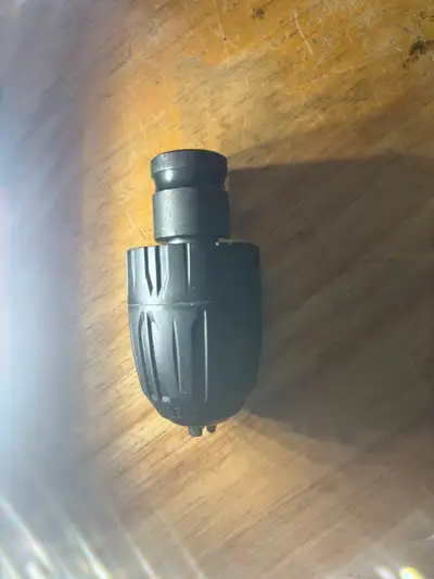 Universal 1/2 Drill attachment adapter. Attaches to any 1/2 TOOL like a socket to convert it to a DR...