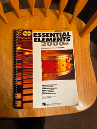 Essential elements percussion book.