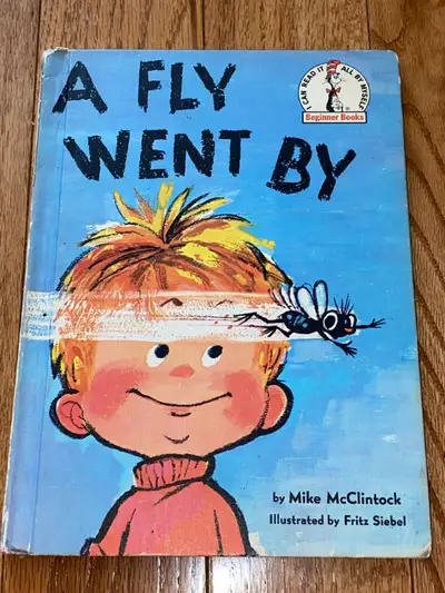 Dr. Seuss A Fly Went By 1958 Beginner Book Club Edition Hardback, View more