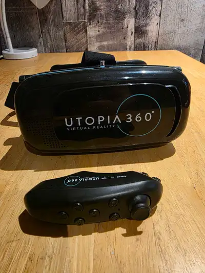 Utopia 360° VR Headset with Controller, View more