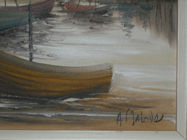 Boats at shore in Arts & Collectibles in Gatineau - Image 4