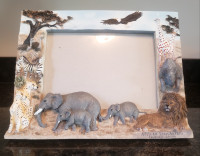 5 x 7 African Lion Safari picture frame