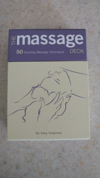 Livres de recettes, boîtier avec fiches technique de massage
