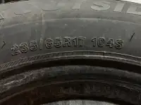 235-65-17 Winter tires 