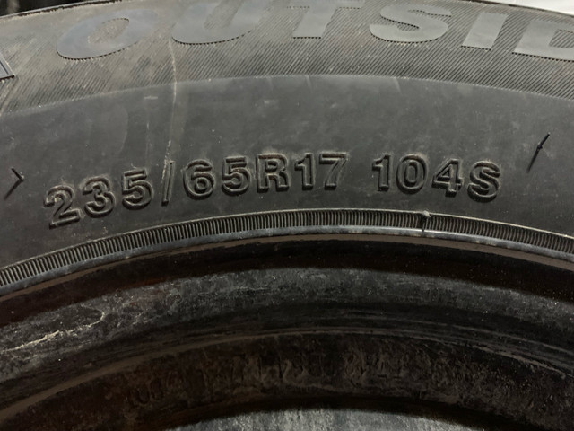 235-65-17 Winter tires  in Tires & Rims in Kingston