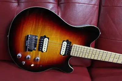 Ernie Ball Music Man Axis Super Sport Guitar HH Trem W/ Case, View more