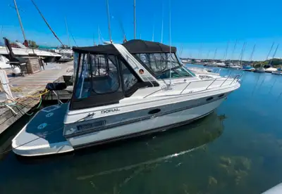 Twin 5.7 L Mercruiser - 90/ hr - 260 hp Engines run real smooth and have been very well maintained m...