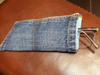 Denim Glasses Case, View more