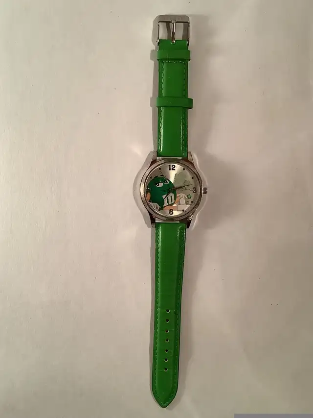 Sexy Green M&M 2008 and M&M Family 2011  Wristwatches  in Arts & Collectibles in City of Toronto - Image 6