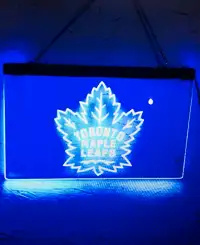 TORONTO MAPLE LEAFS LES NEON SIGNS PERFECT FOR ANY LEAFS FAN!!!