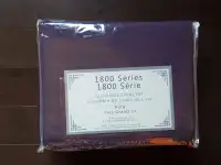 Luxurious Sheet Set 1800 Series King 6pcs/ensemble de draps neuf